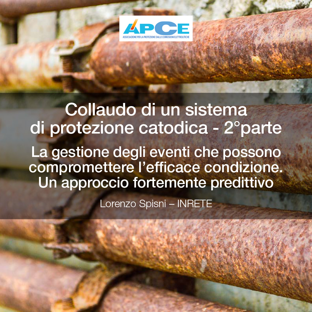 Featured image for “Collaudo di un sistema di protezione catodica- 2° parte”